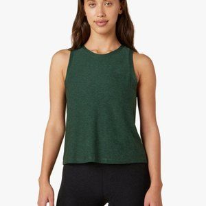 Beyond Yoga Balanced Tank Forest Pine Space Dye XS
